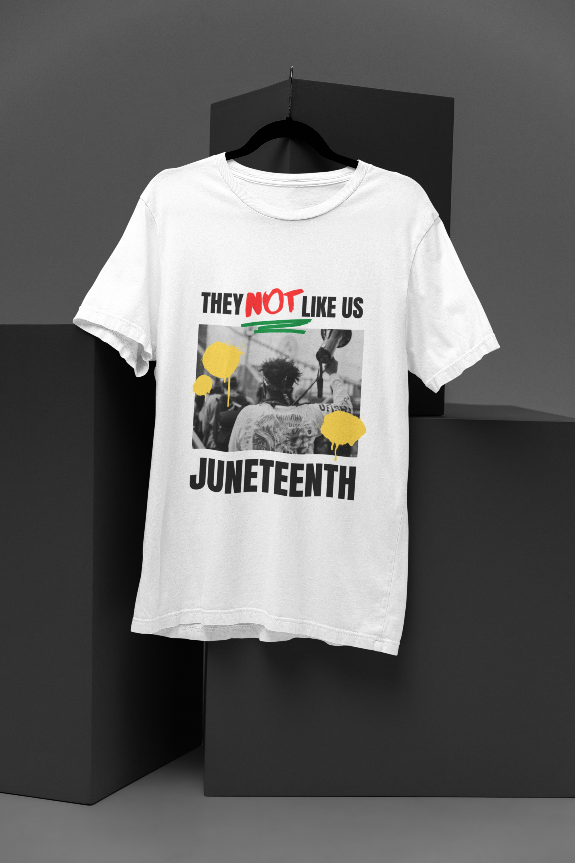 They Not Like Us Juneteenth Tee